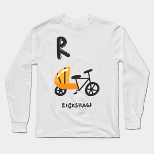 R is Rickshaw Long Sleeve T-Shirt